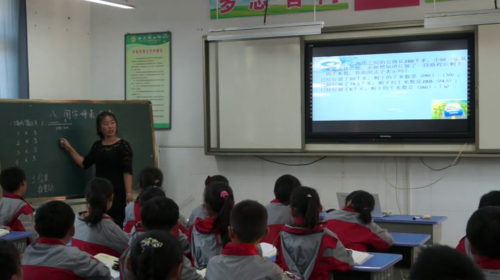 苏教版数学五上《八用字母表示数（通用）》江苏朱老师-市一等奖