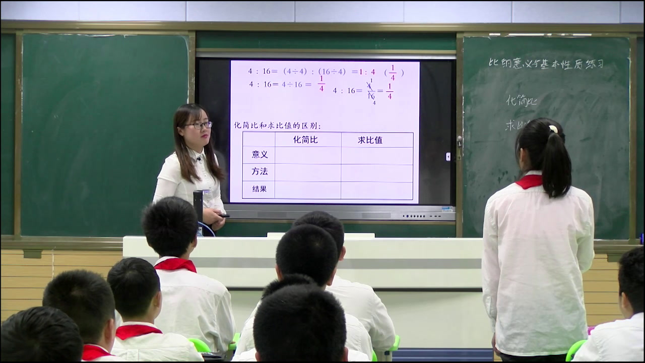 苏教版数学六上《9、比的意义和比的基本性质练习》安徽张老师-市一等奖