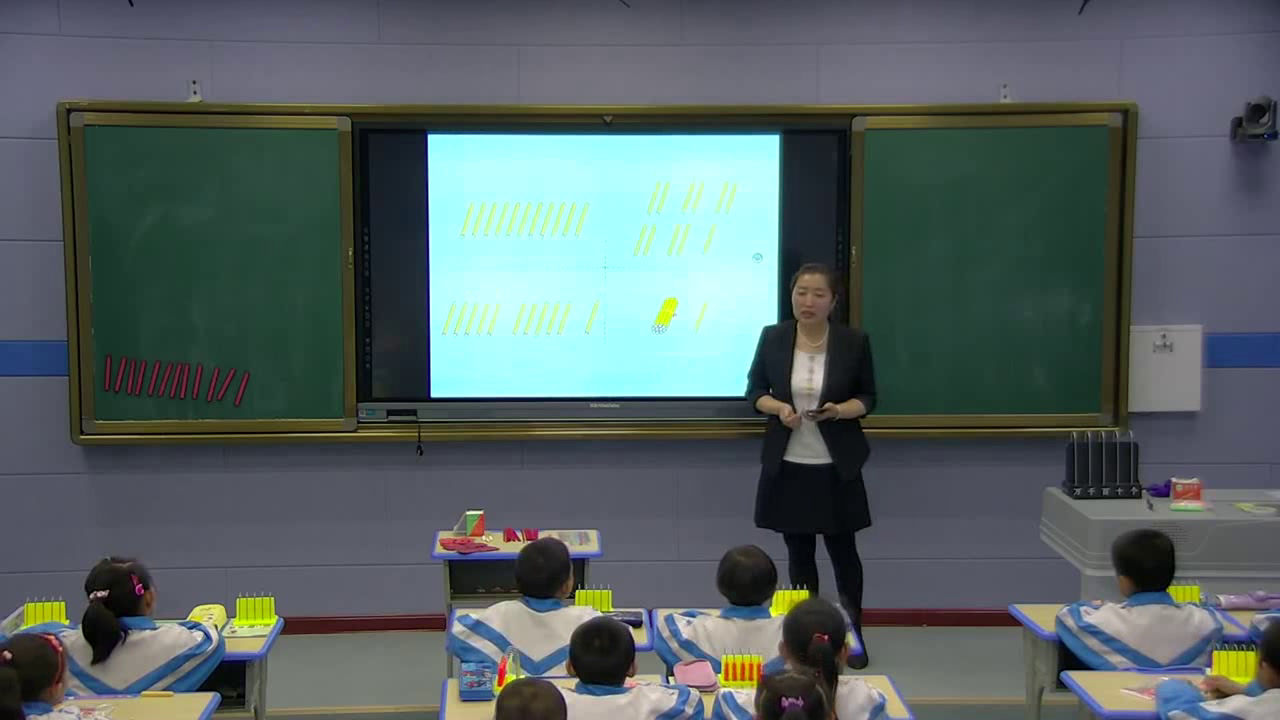 冀教版数学一上《11~20各数的组成》宁夏毛老师-县级优课