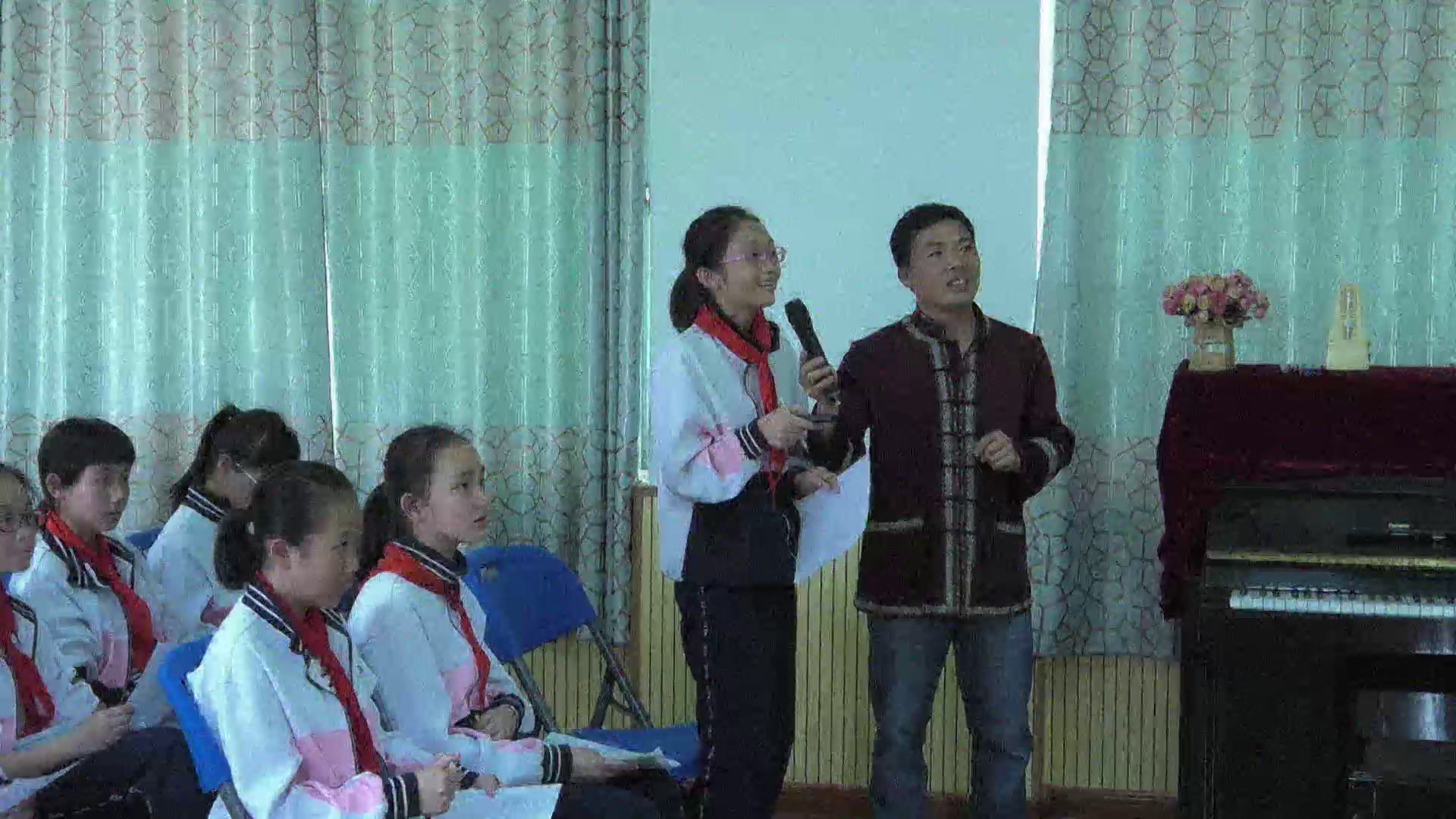 湘文艺版音乐七上《民歌（一）》广西梁老师-全国一等奖