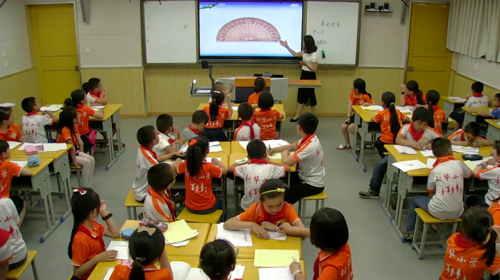 西南师大版数学四上《角的度量》重庆罗老师-县级优课