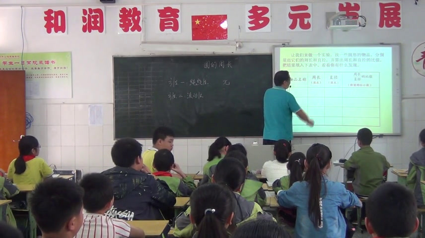 西南师大版数学六上《圆的周长》四川马老师-省一等奖