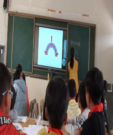 教科版科学六上《3.拱形的力量》云南钱老师-市一等奖