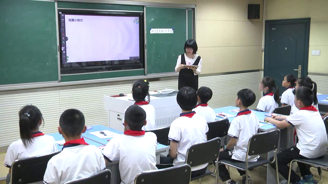 教科版科学六上《2.校园生物分布图》安徽刘老师-市一等奖