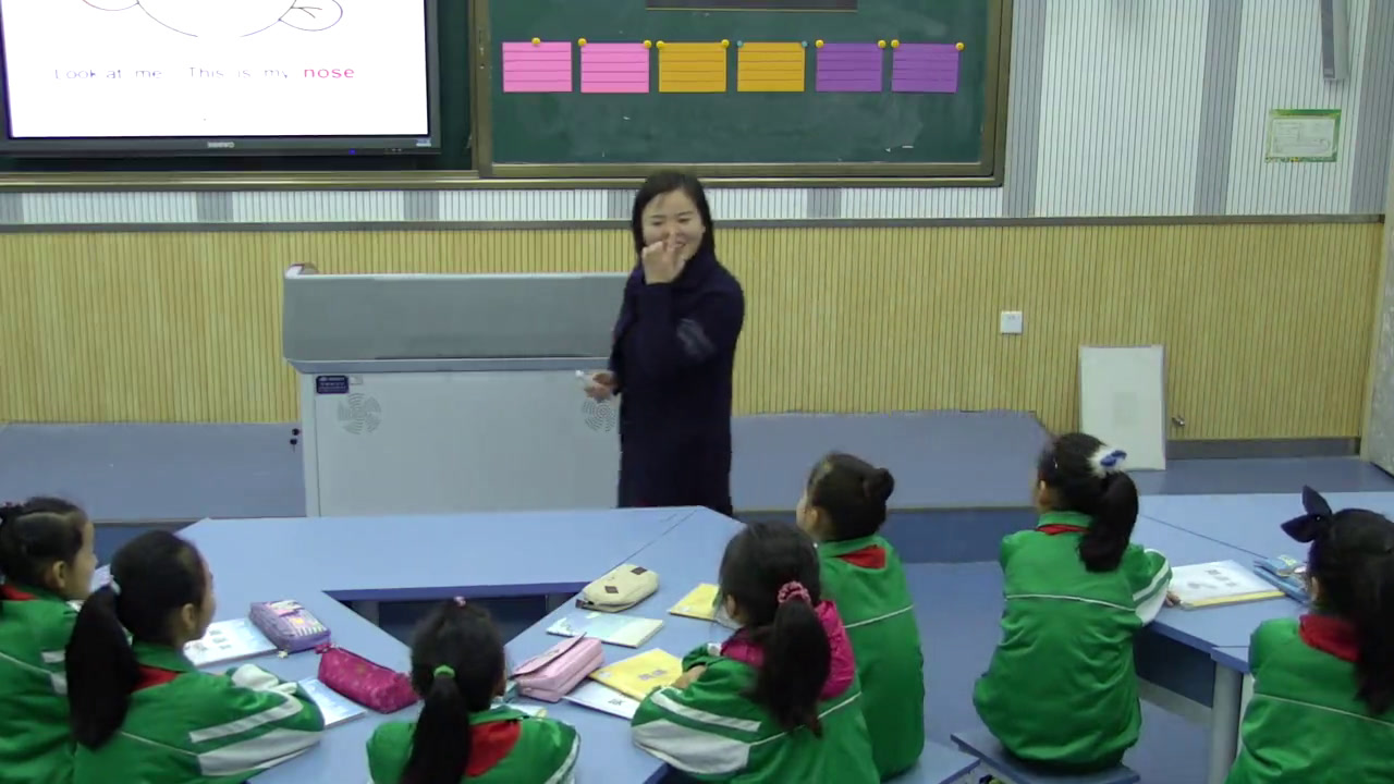 冀教版英语三上《lesson15LeftandRight》陕西邹老师-市一等奖