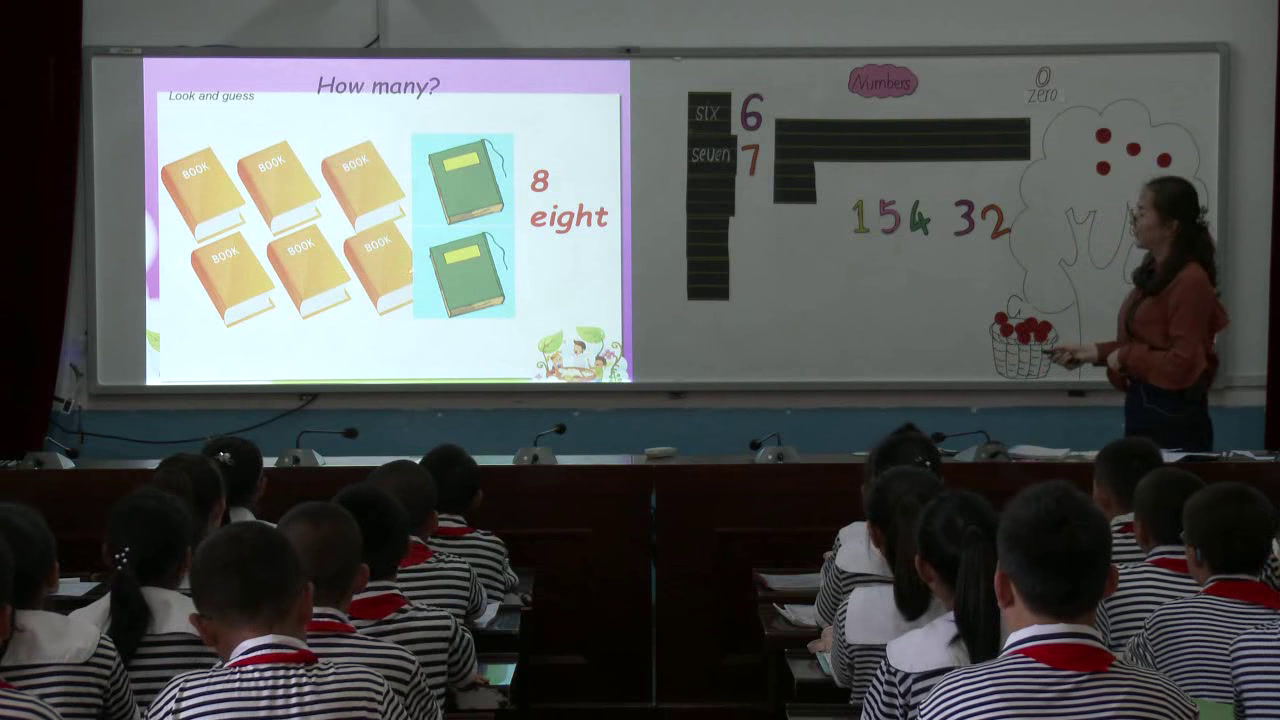 冀教版英语三上《lesson06Numbers6-10》陕西白老师-县级优课