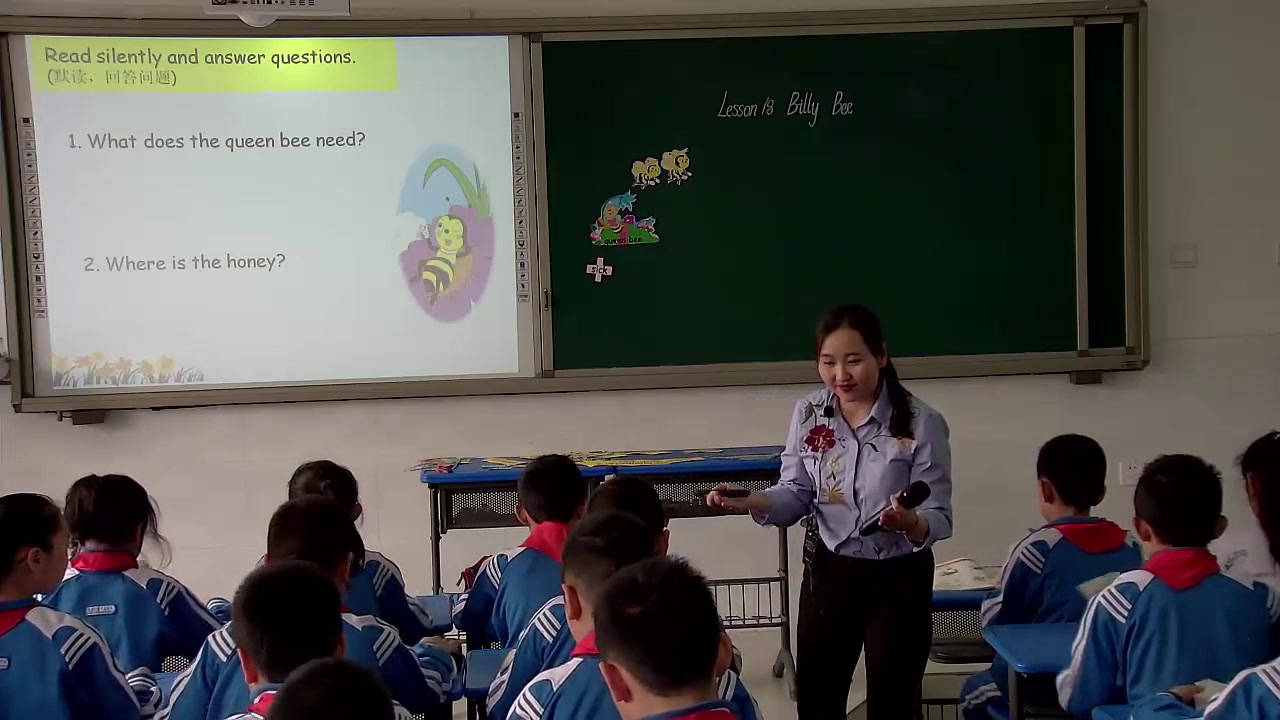 冀教版英语五上《Lesson18BillyBee》河北戴老师-市一等奖