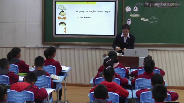外研版英语四上《Unit1Areyougoingtorunonsportsday》山东谢老师-省一等奖