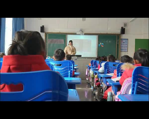 人教版音乐一上《唱歌　小蜻蜓》陕西杜老师-县级优课