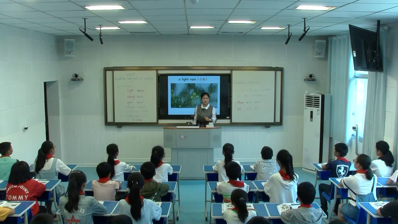 湘少版英语六上《Unit5Itwillbesunnyandcooltomorrow.》湖南孙老师-县级优课
