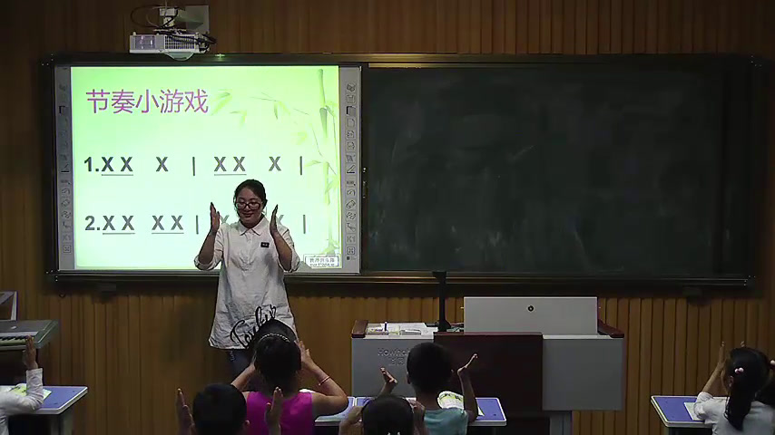 人教版音乐一上《唱歌　大雨和小雨　》安徽李老师-县级优课