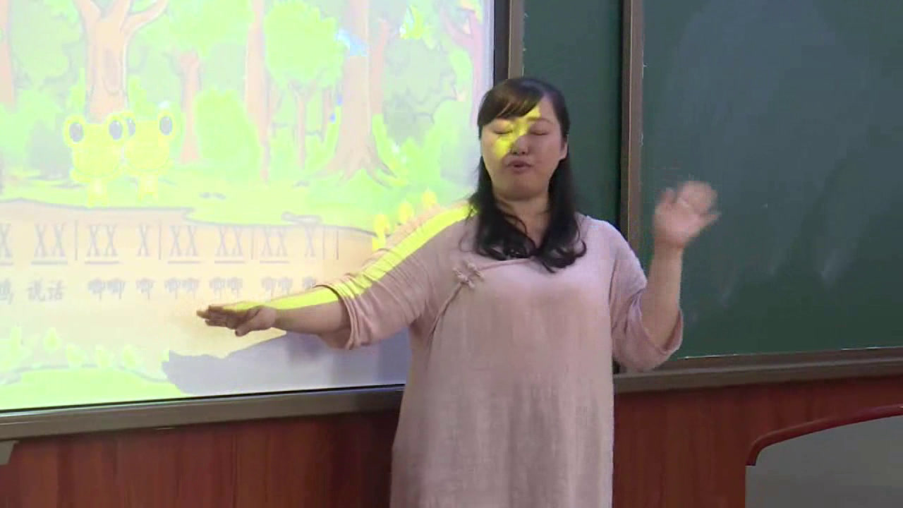 人教版音乐二上《唱歌　动物说话》重庆王老师-县级优课