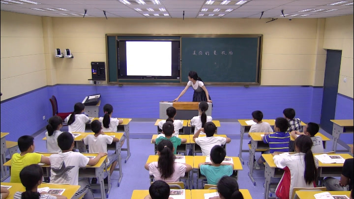 人教版音乐六上《唱歌　美丽的夏牧场》安徽陈老师-市一等奖