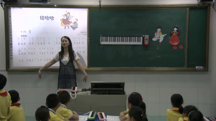 湘文艺版本音乐一上《唱唱听听玩玩》湖北余老师-县级优课