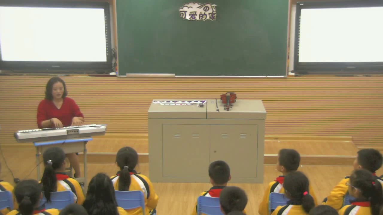 湘文艺版本音乐四上《（演唱）可爱的家》湖南刘老师-市一等奖