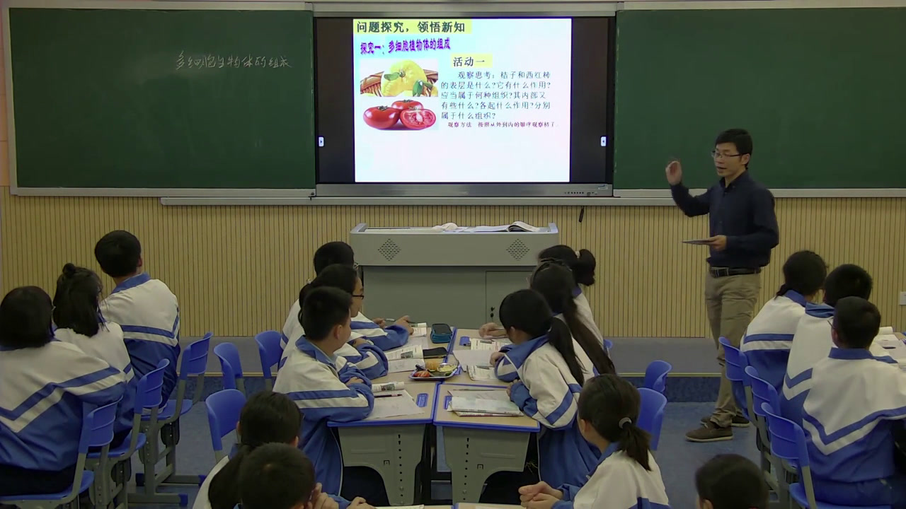 苏教版生物七上《第二节多细胞生物体的组成》湖南卢老师-省一等奖