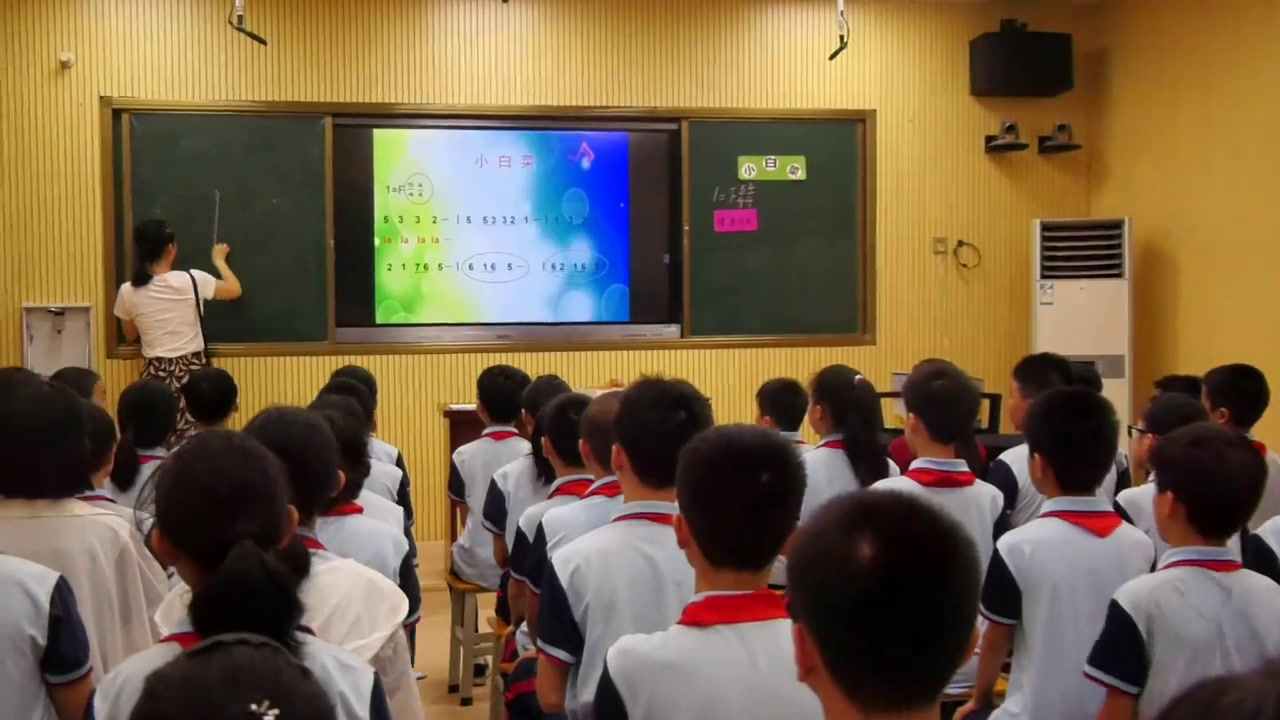 花城粤教版音乐六上《《小白菜》》广东魏老师-县级优课