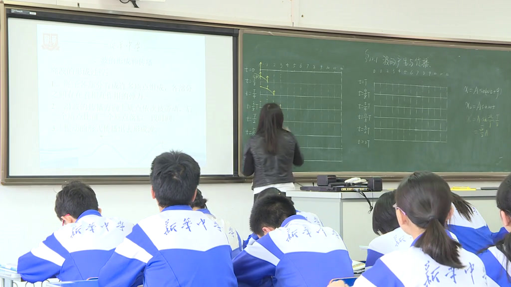 人教版物理选修3—4《1　波的形成和传播》天津王老师-省一等奖
