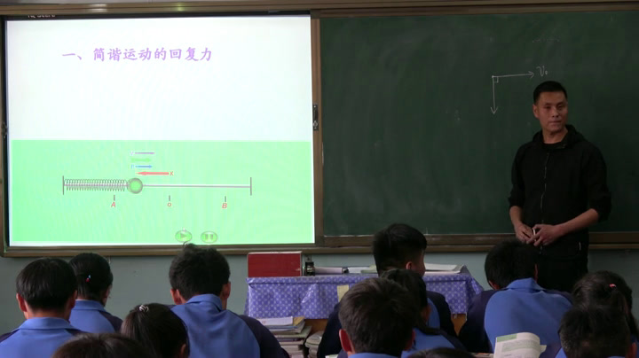 人教版物理选修3—4《3　简谐运动的回复力和能量》青海刘老师-省一等奖