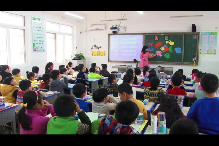 冀美版美术一上《13.鱼儿游啊游》陕西范老师-县级优课