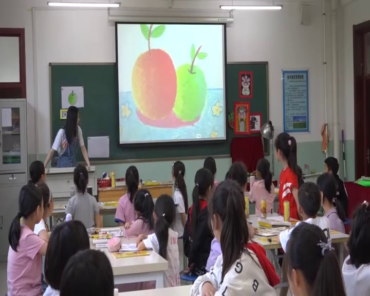 冀美版美术二上《4.瓜果飘香》河北刘老师-县级优课
