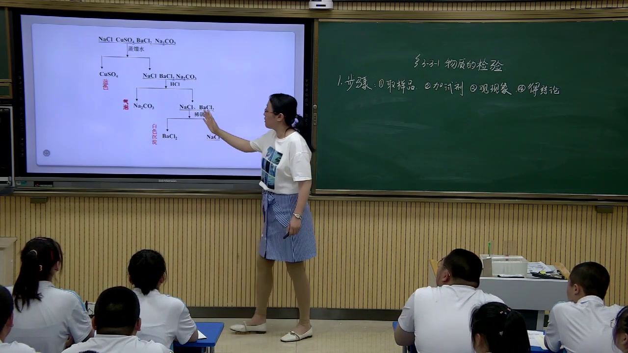 人教版化学选修6《物质的检验》吉林老师-市一等奖
