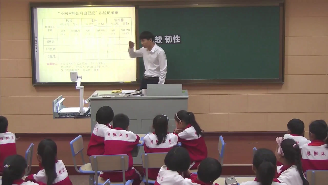 教科2001版科学三上《比较韧性》浙江郭老师-全国一等奖