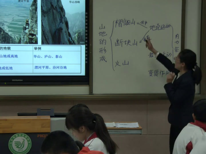 人教版地理必修1《第二节　山地的形成》山东王老师-省一等奖