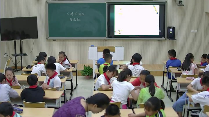 冀人2001版科学五上《6葵花向阳》河北陆老师-市一等奖