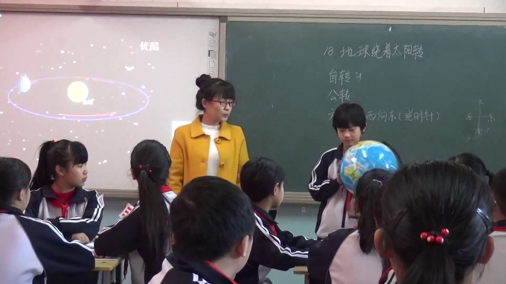 冀人2001版科学六上《18地球绕着太阳转》河北刘老师-县级优课