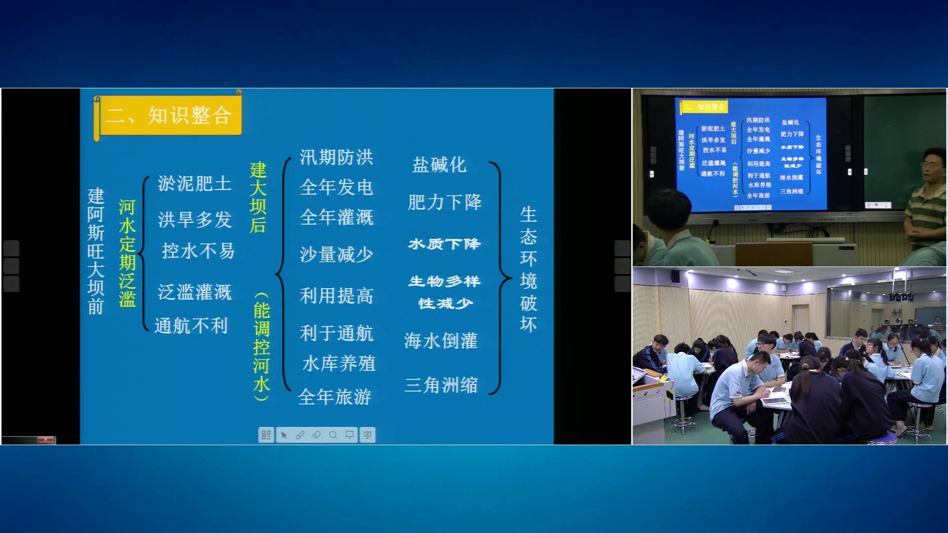 人教版地理必修3《问题研究　河流上该不该建大坝》湖北刘老师-市一等奖