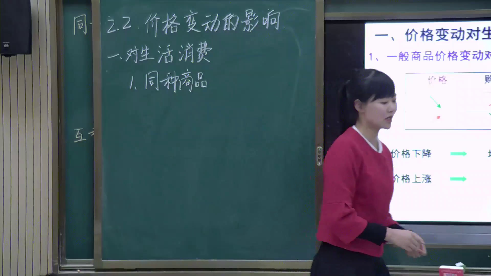 人教版政治必修1《价格变动的影响》湖北党老师-省一等奖