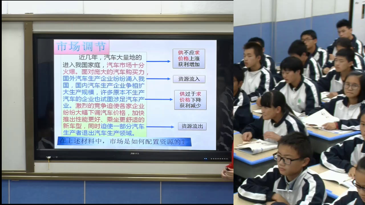 人教版政治必修1《市场配置资源》湖南魏老师-省一等奖