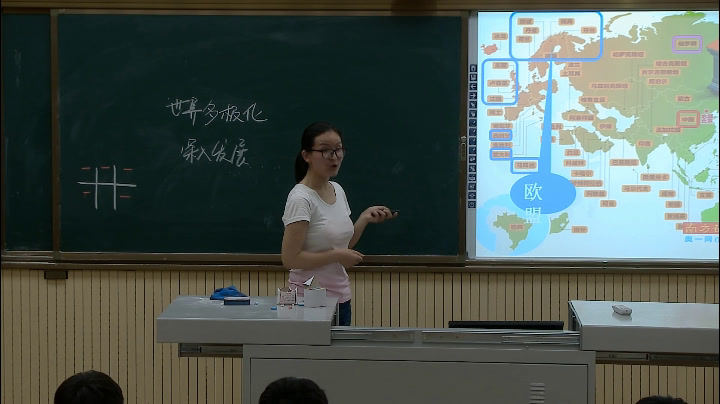 人教版政治必修2《世界多极化深入发展》河北张老师-全国一等奖