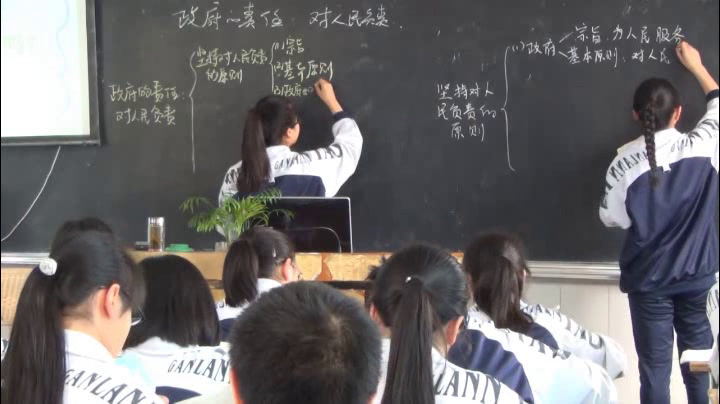 人教版政治必修2《政府的责任对人民负责》四川游老师-省一等奖
