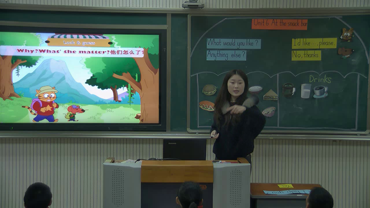译林版英语四上《Unit 6 At the snack bar-Fun time&Cartoon time》江苏朱老师-全国一等奖