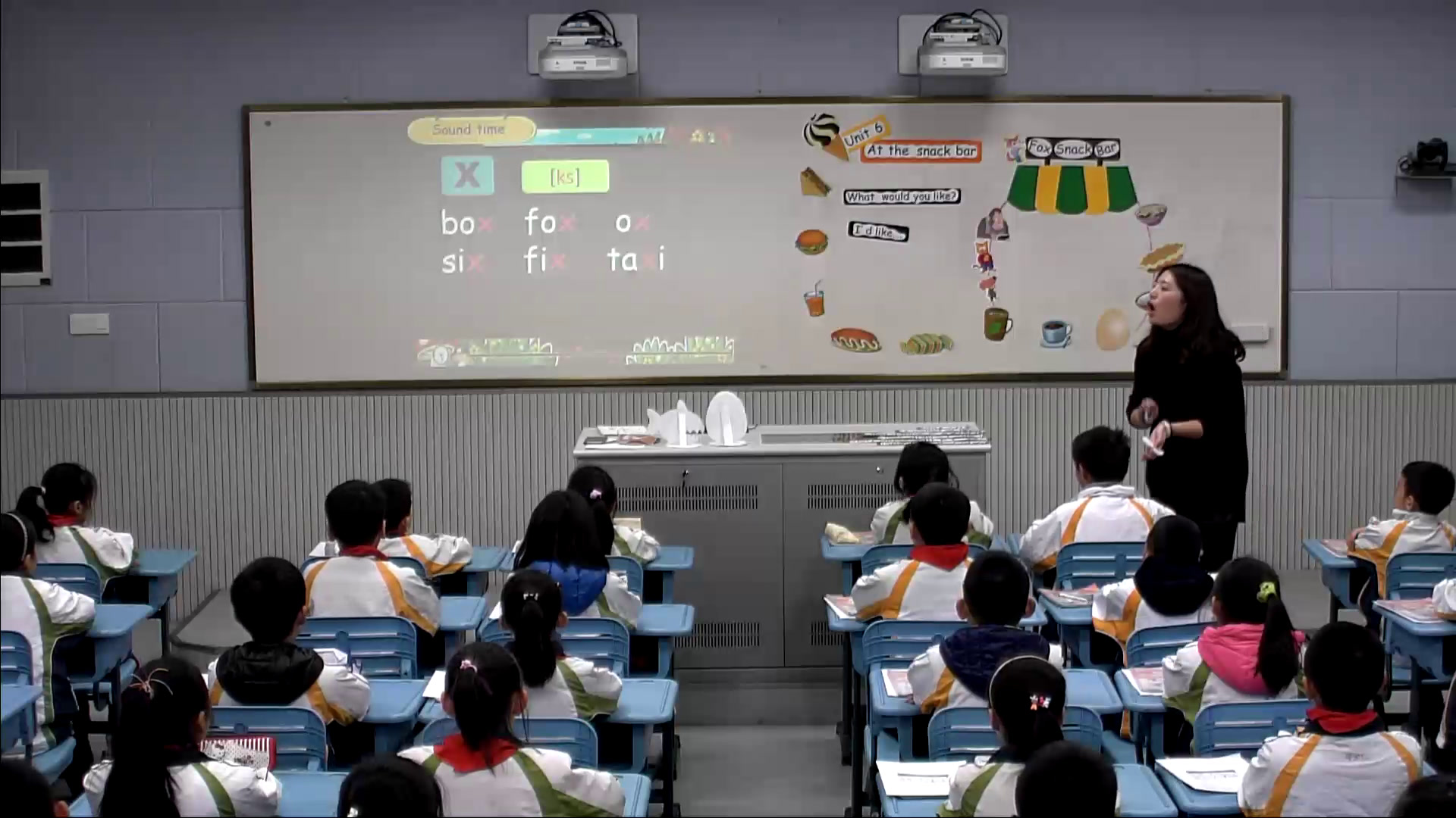 译林版英语四上《Unit 6 At the snack bar-Fun time&Cartoon time》江苏郁老师-市一等奖