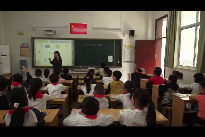 译林版英语四上《Unit4 I can play basketball-Story time》江苏老师-市一等奖