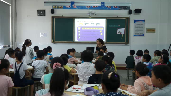 译林版英语四上《Unit4 I can play basketball-Sound time,Song time,Checkout time & Ticking time》江苏老师-市一等奖