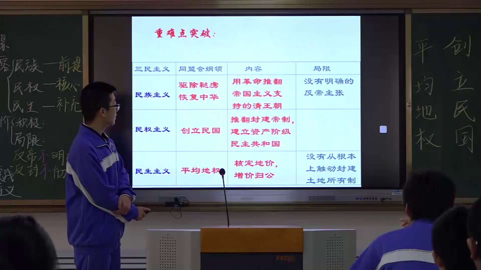 人教版历史必修3《第16课　三民主义的形成和发展》吉林林老师-全国一等奖