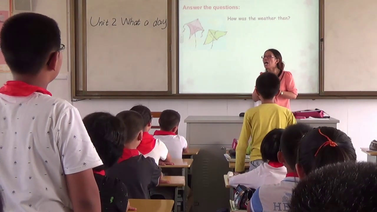 译林版英语六上《Unit2 What a day!-Grammar & Fun time》江苏老师-市一等奖