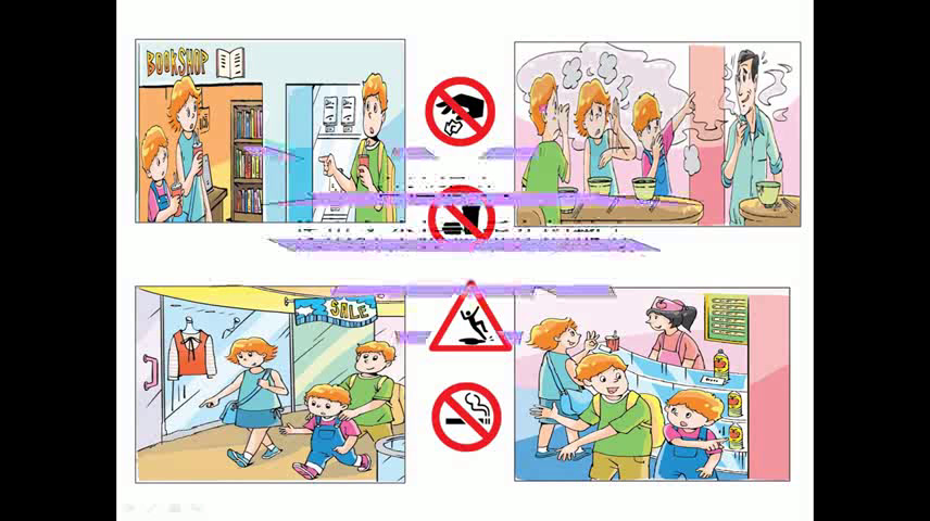 译林版英语六上《Unit5 Signs-Story time》江苏老师-市一等奖