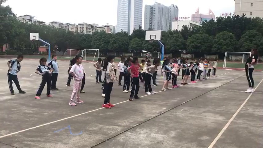 一二年级体育《武术-手型、手法》广西桂老师-省一等奖