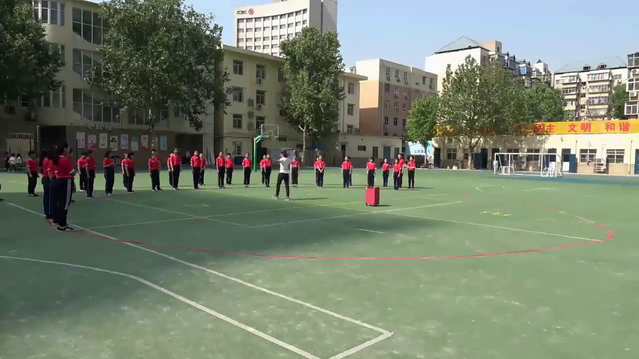 体育三四年级《韵律操》河北宋老师-省一等奖