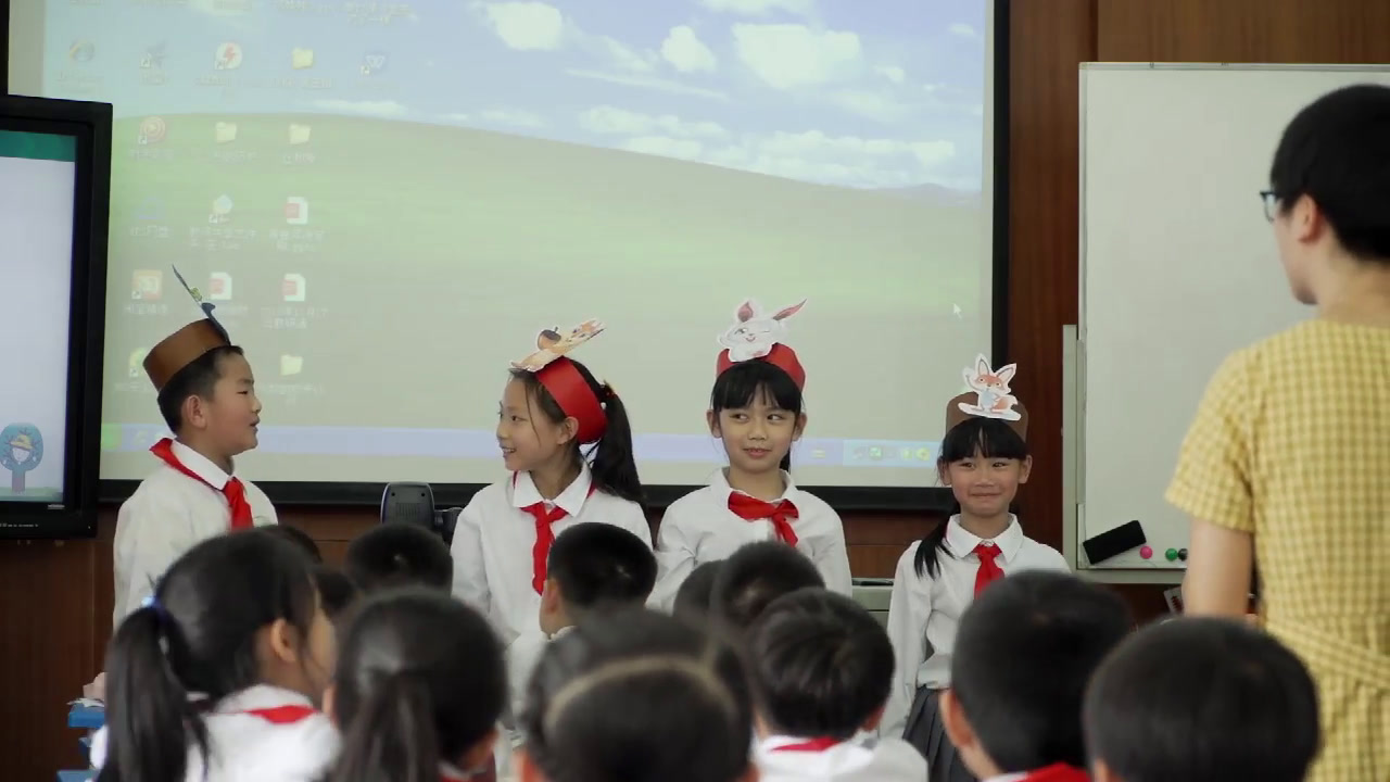 部编版小学语文三下《17我变成了一棵树》广西梁老师-省一等奖