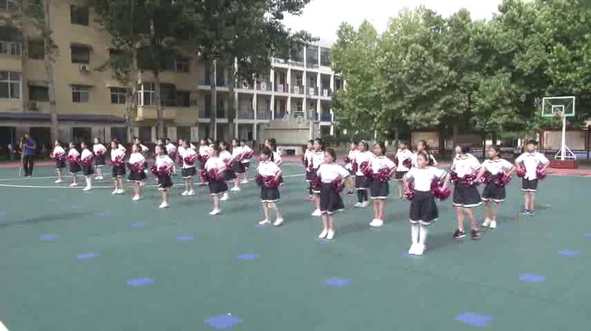  体育五六年级《韵律操-韵律操1-3节》河南任老师-省一等奖