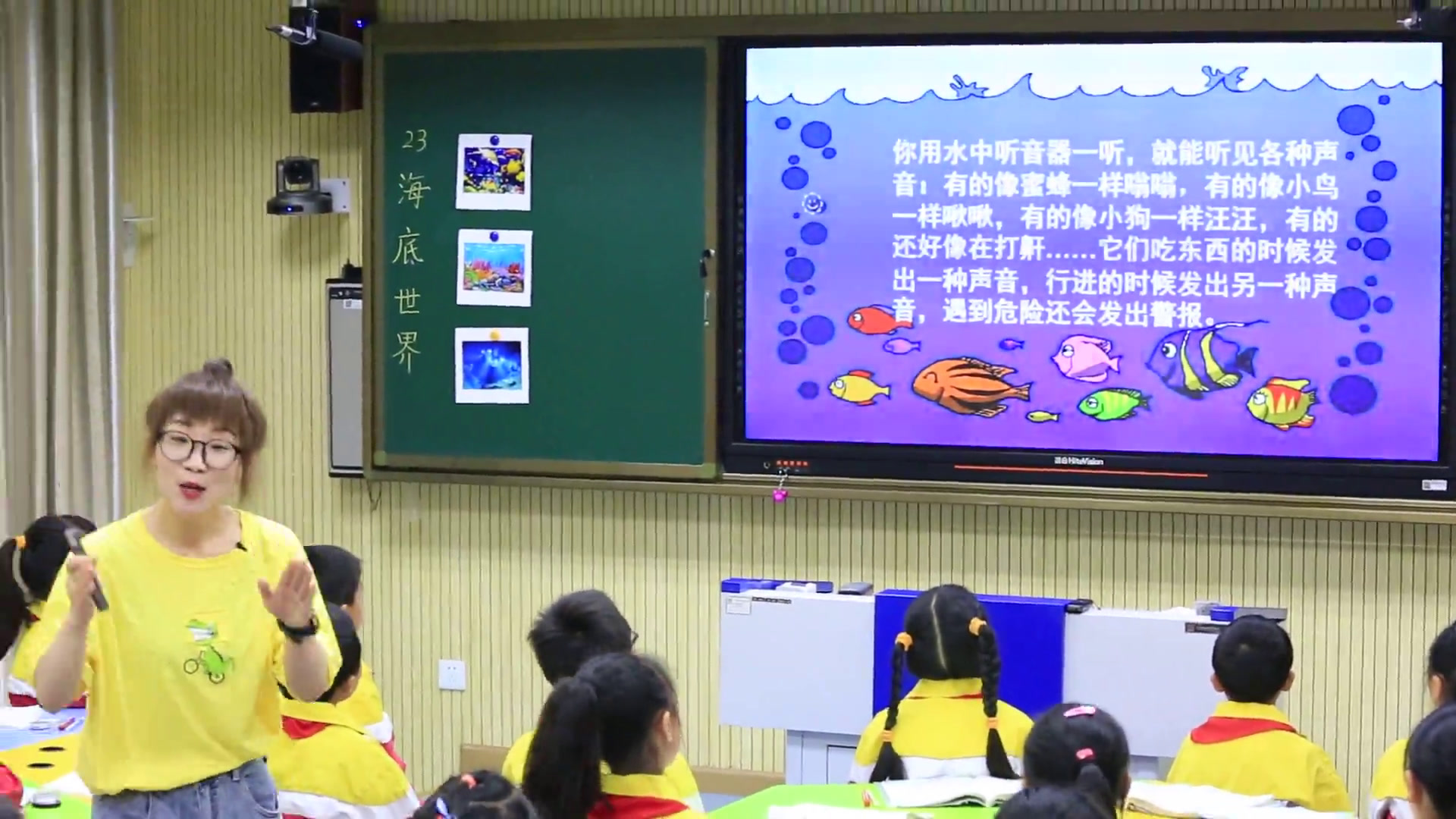 部编版小学语文三下《23海底世界》湖北裴老师-省一等奖