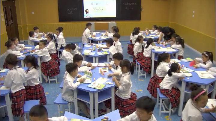 苏教版数学一下《7.两位数减两位数（退位）》江苏仝老师-市一等奖