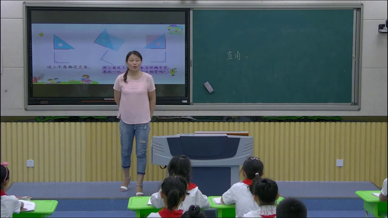 苏教版数学二下《2、直角的初步认识》安徽王老师-市一等奖