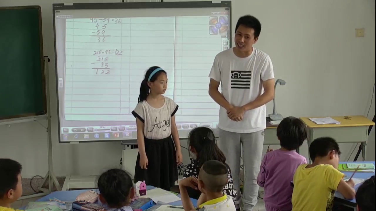 苏教版数学二下《8、三位数减法的笔算（不连续退位）》江苏季老师-市一等奖